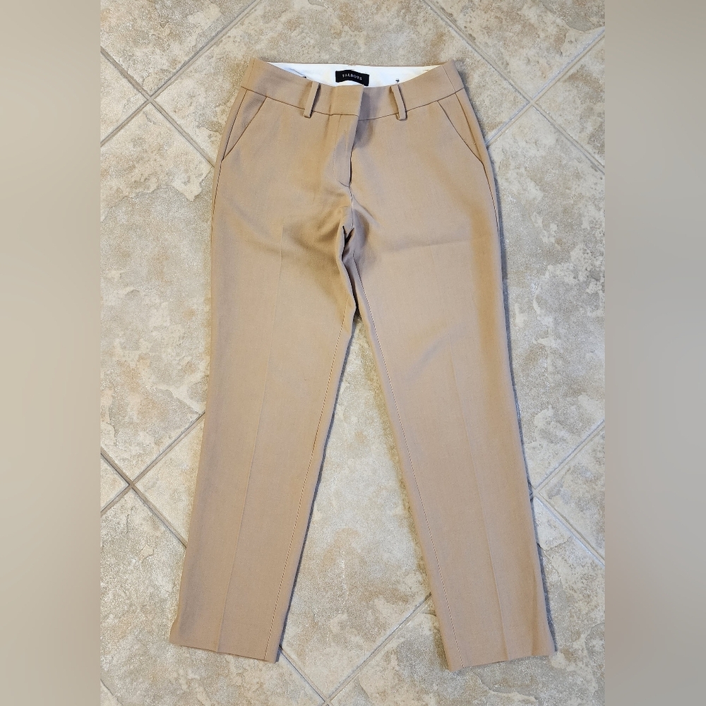 Talbots Beige Ankle Pants